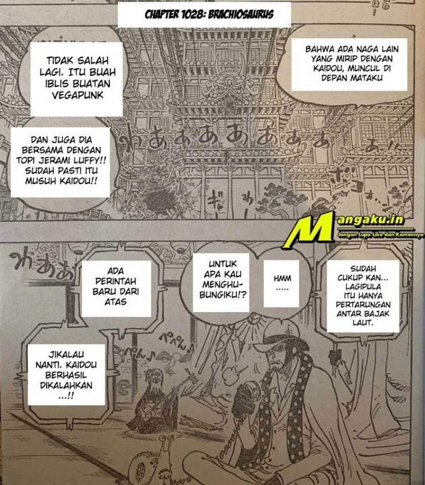 One Piece Chapter 1028 LQ Image 1