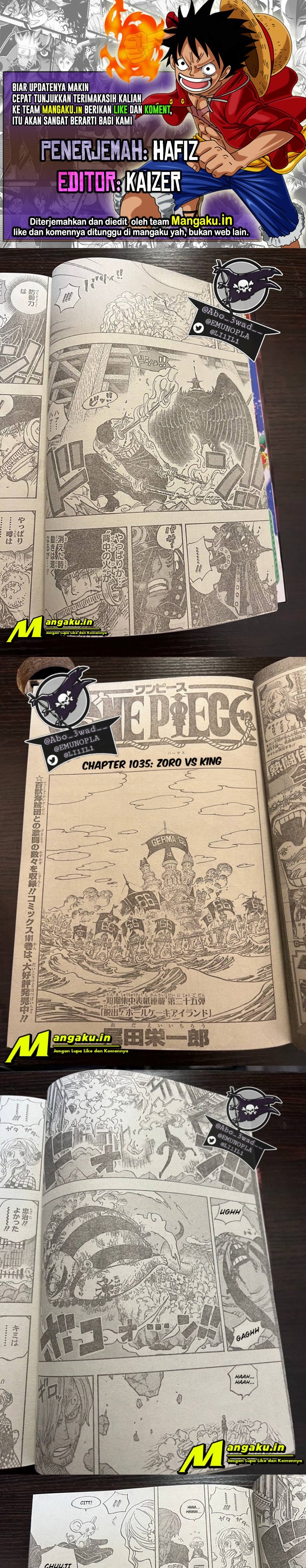 One Piece Chapter 1035 LQ Image 0