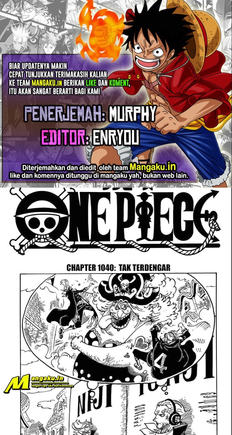 One Piece Chapter 1040 HQ! Image 0