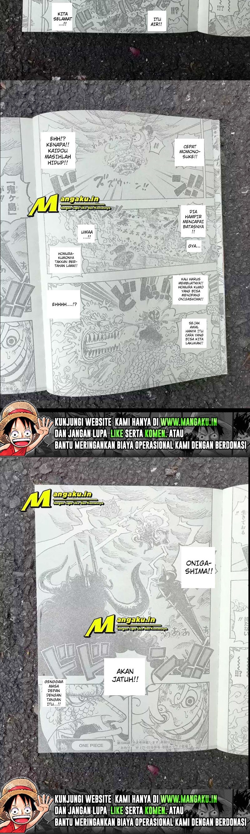 One Piece Chapter 1046 LQ! Image 4