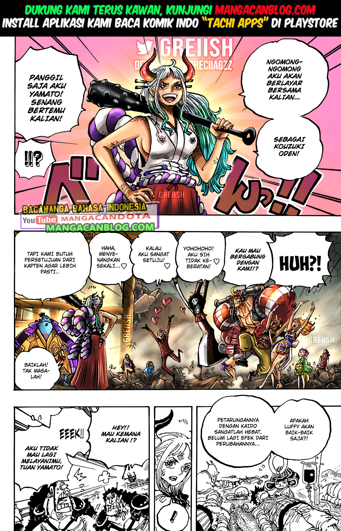 One Piece Chapter 1051 HQ Image 5