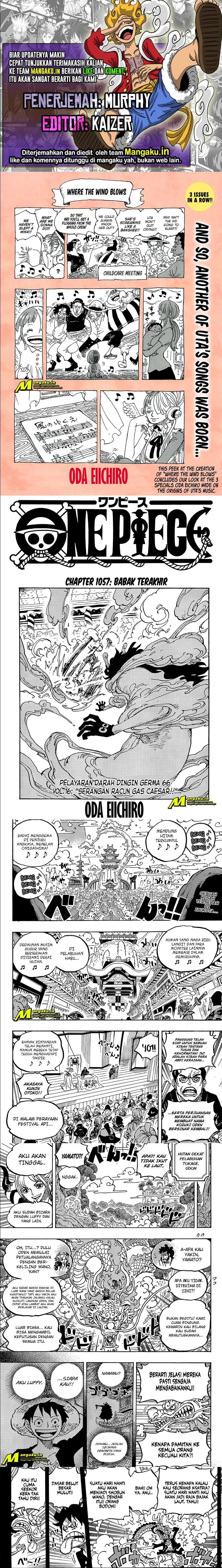 One Piece Chapter 1057 HQ Image 0