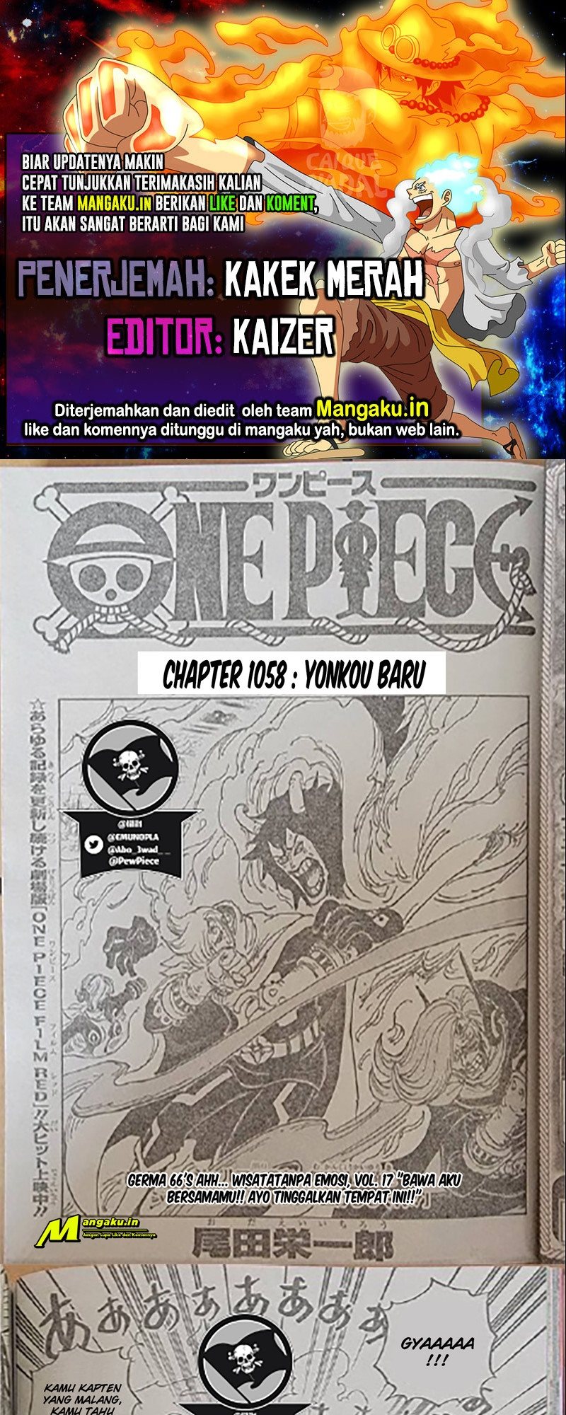 One Piece Chapter 1058 LQ Image 0