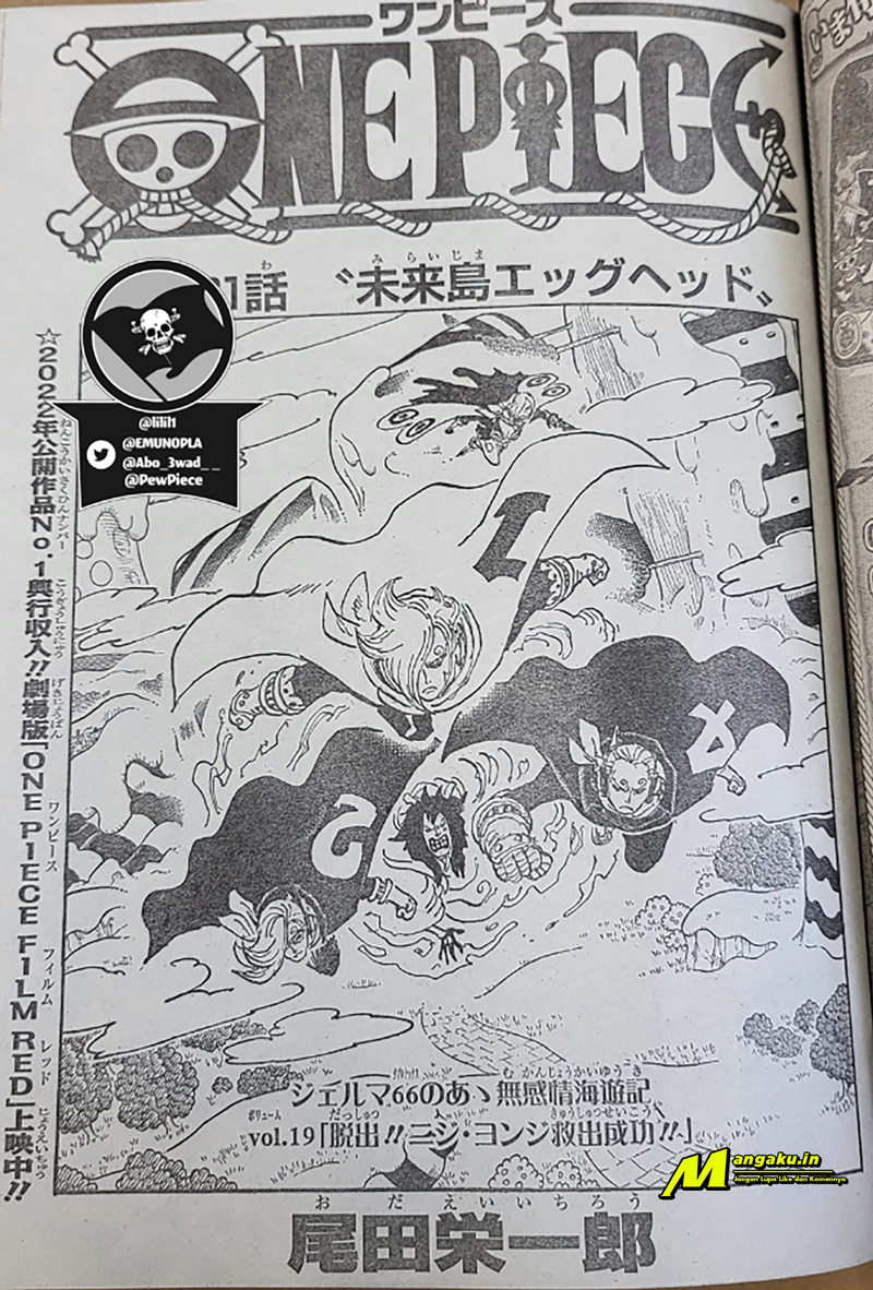 One Piece Chapter 1061 LQ Image 1
