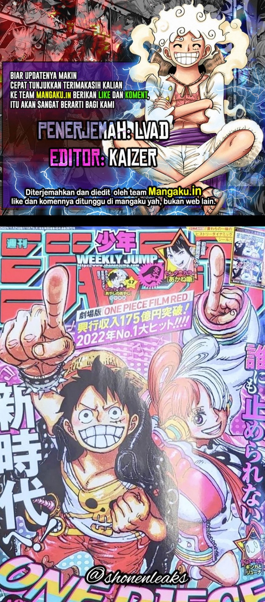 One Piece Chapter 1065 LQ Image 0