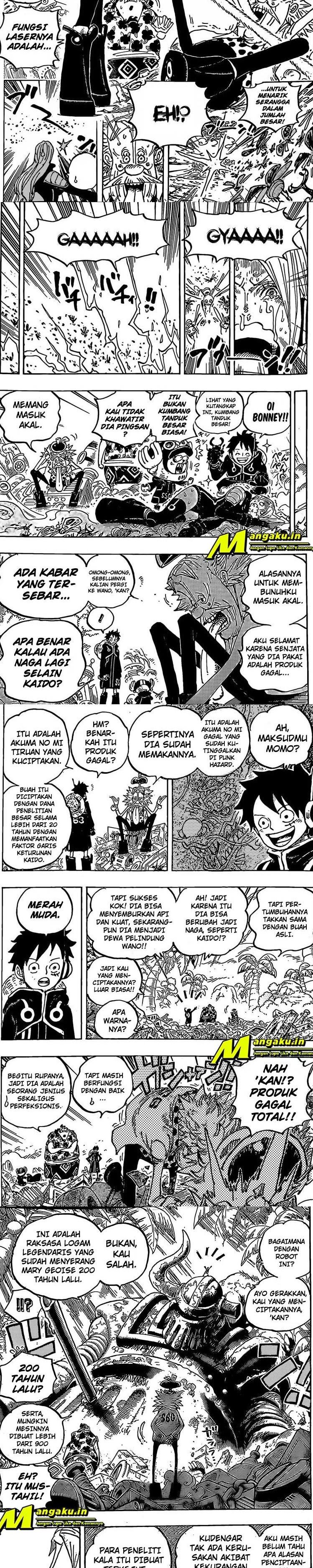 One Piece Chapter 1067 HQ Image 2