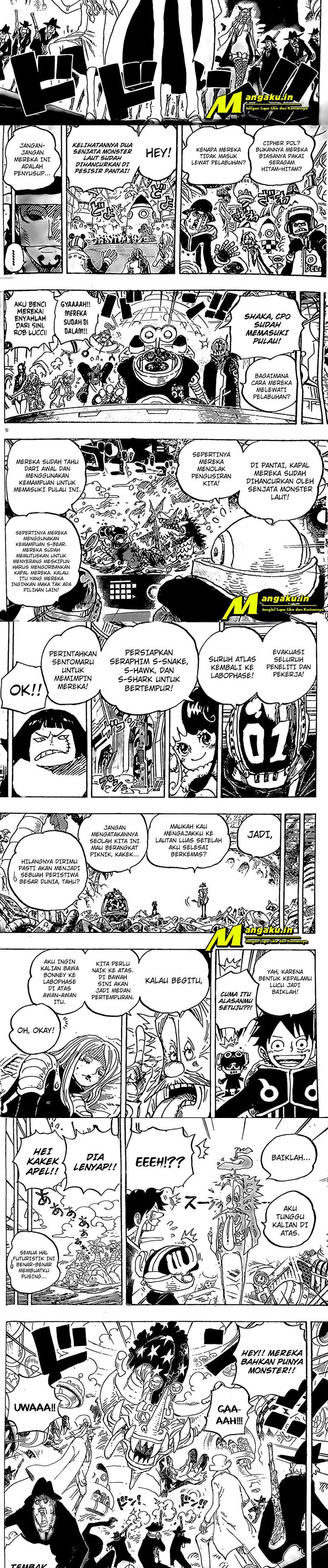 One Piece Chapter 1068 HQ Image 3