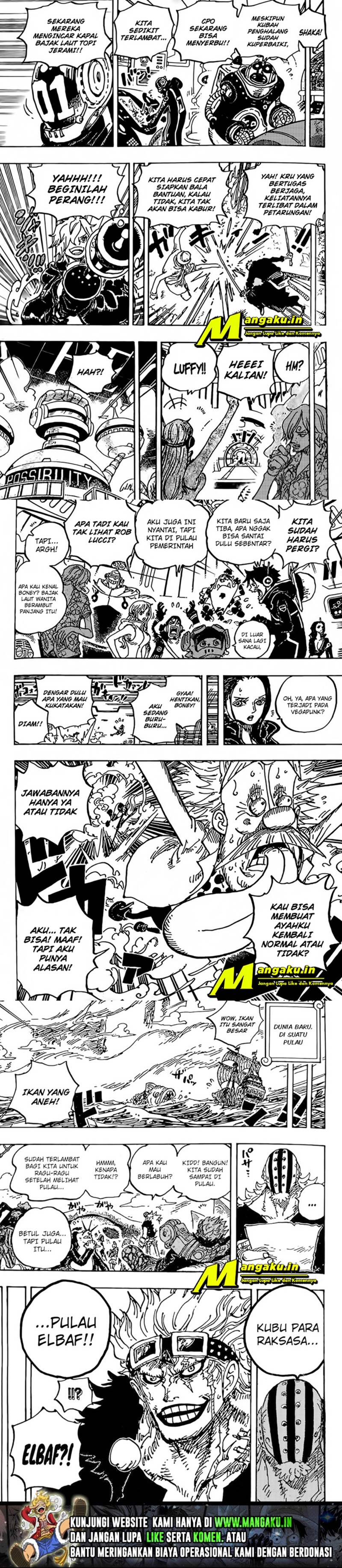 One Piece Chapter 1071 HQ Image 4