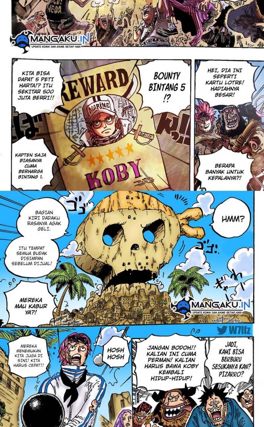 One Piece Chapter 1080 HQ Image 2