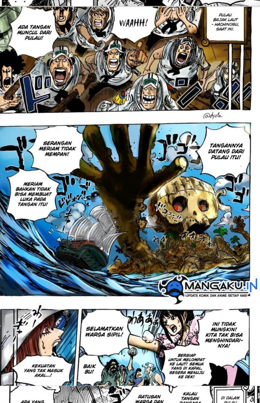 One Piece Chapter 1088 HQ Image 3