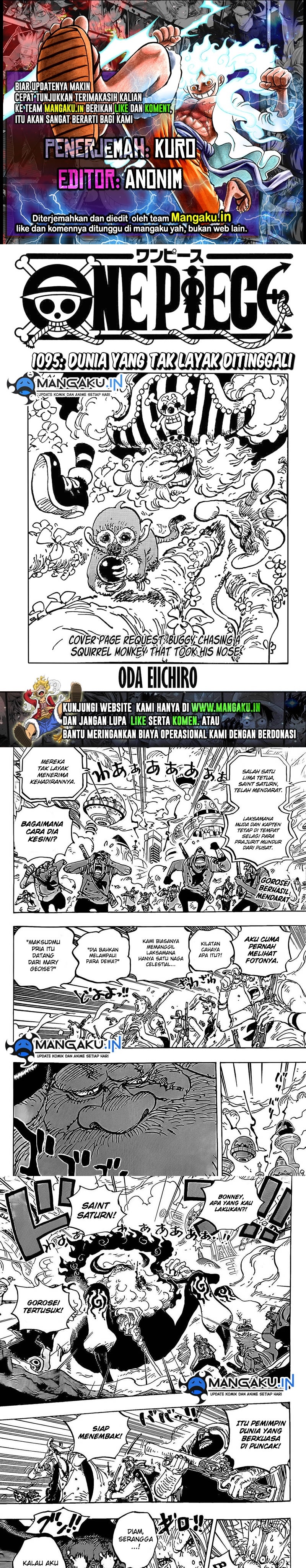 One Piece Chapter 1095 Image 0