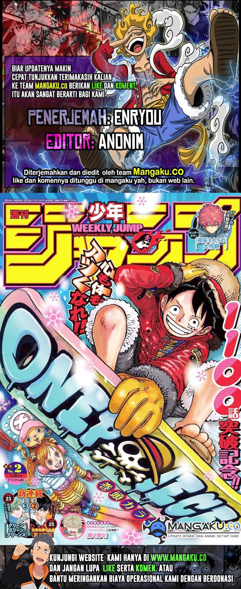 One Piece Chapter 1101 Image 0