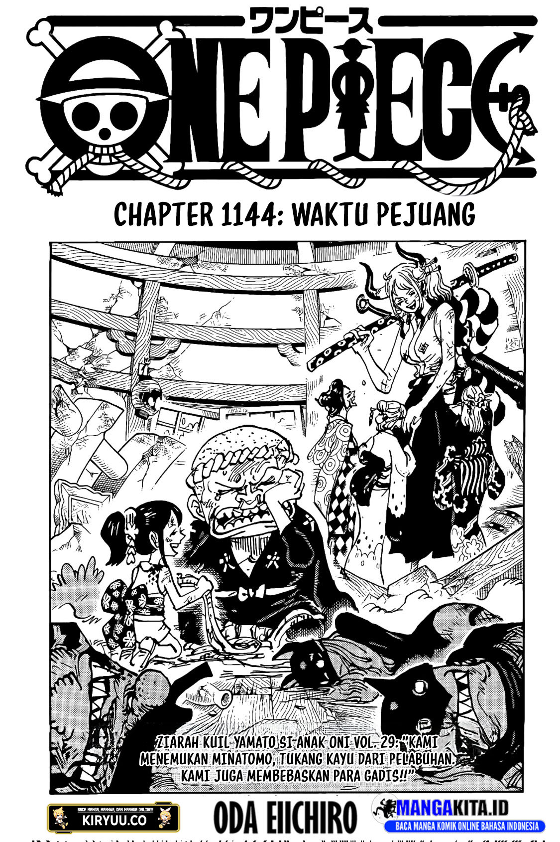 One Piece Chapter 1144 Image 1