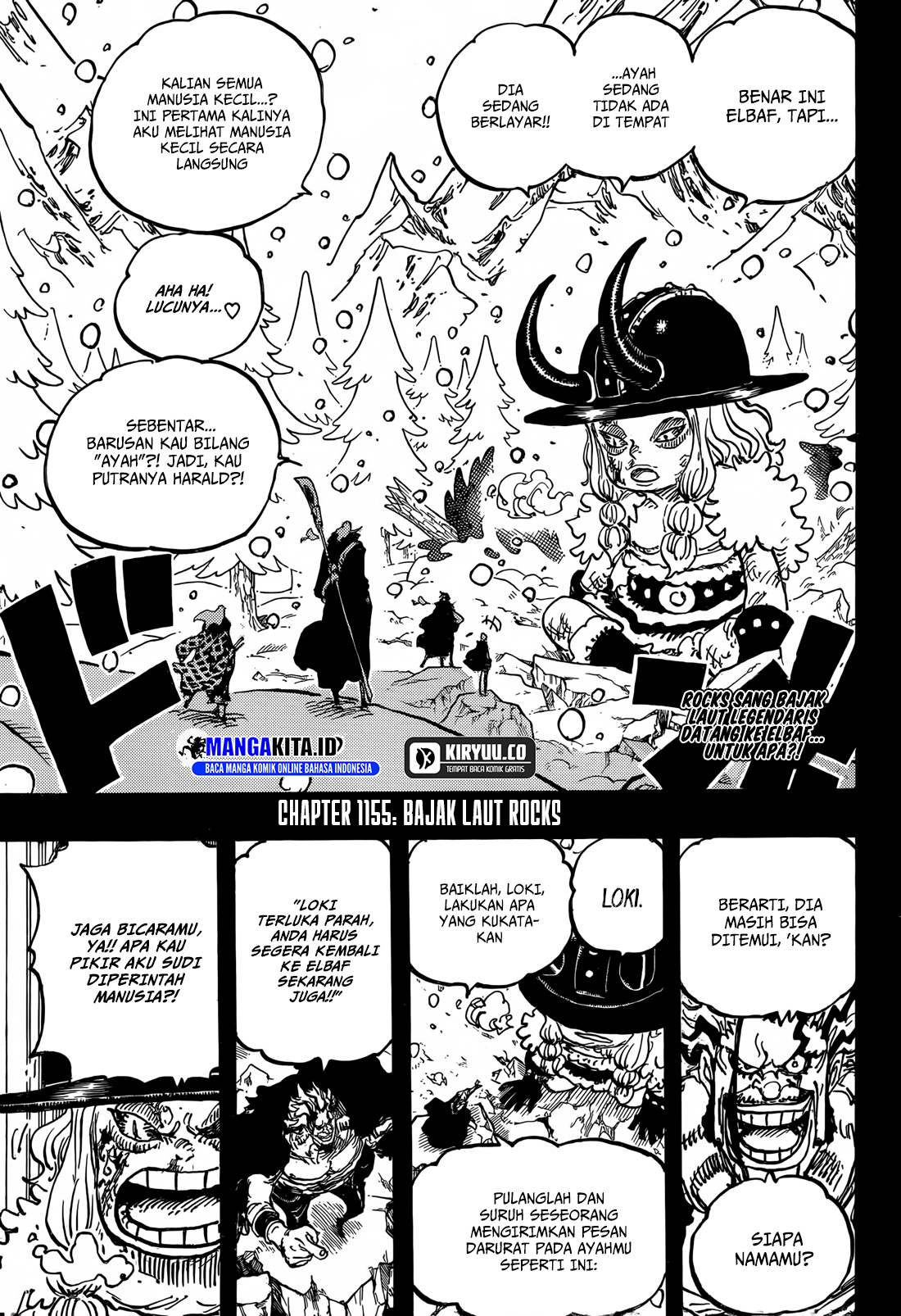 One Piece Chapter 1155 Image 1