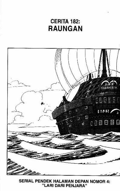 One Piece Chapter 182 Image 0