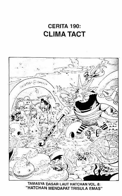 One Piece Chapter 190 Image 0