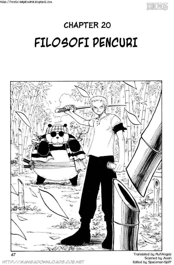 One Piece Chapter 20 Image 0