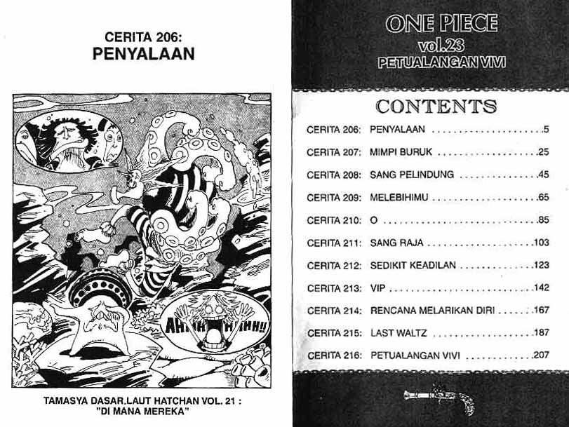 One Piece Chapter 206 Image 1