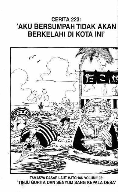One Piece Chapter 223 Image 0