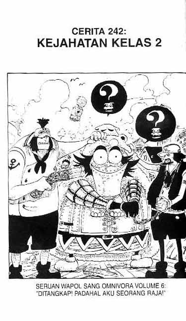 One Piece Chapter 242 Image 0