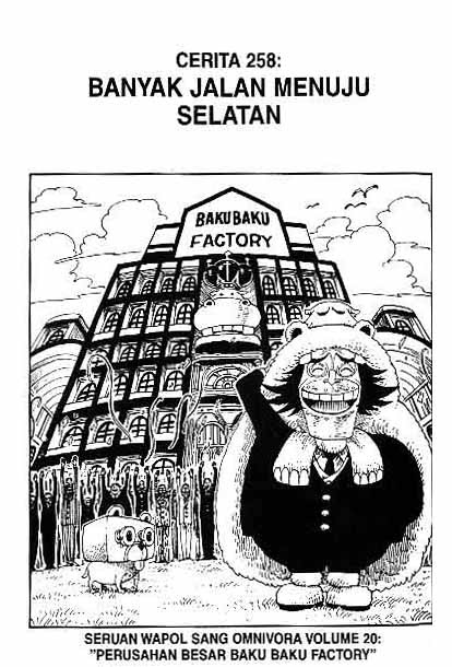 One Piece Chapter 258 Image 0