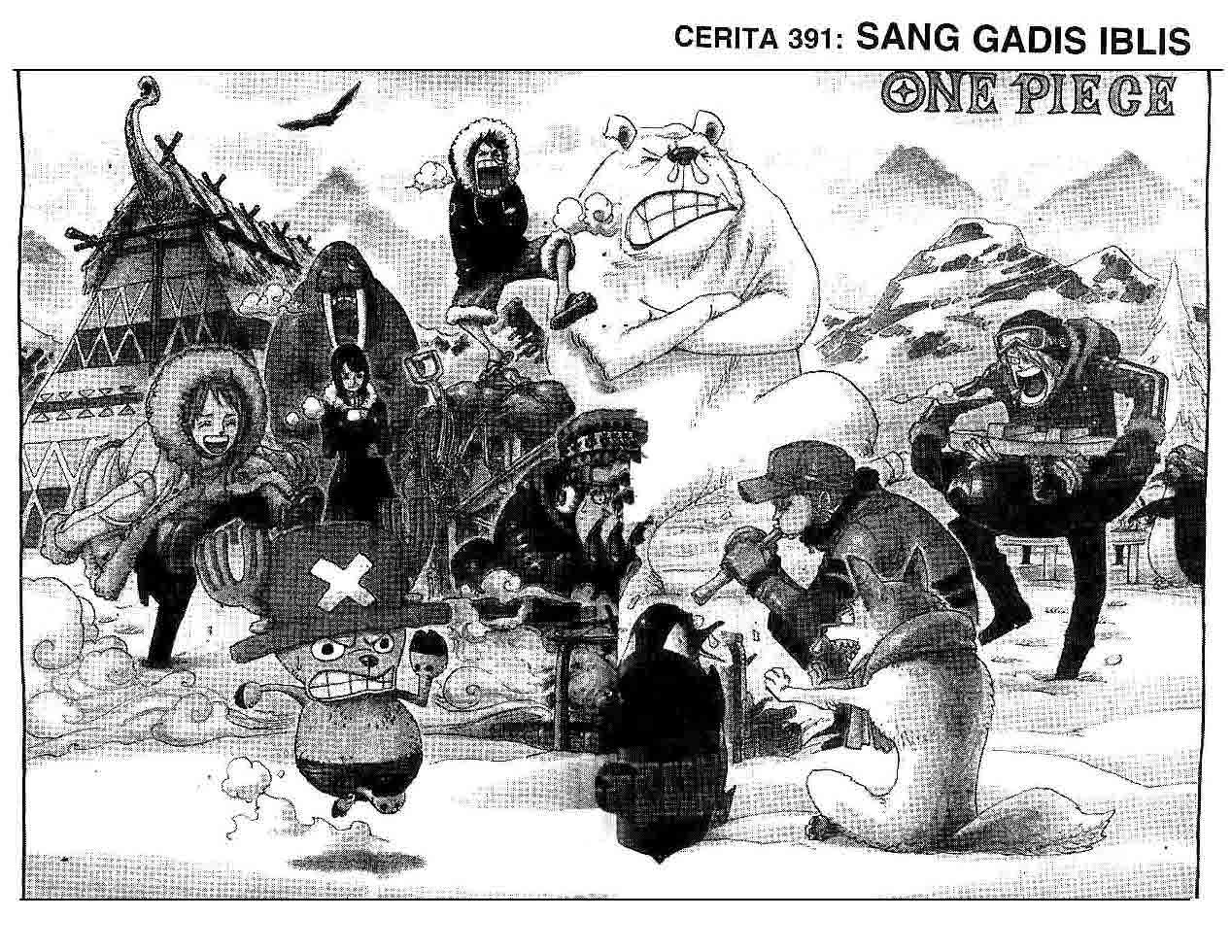 One Piece Chapter 391 Image 0
