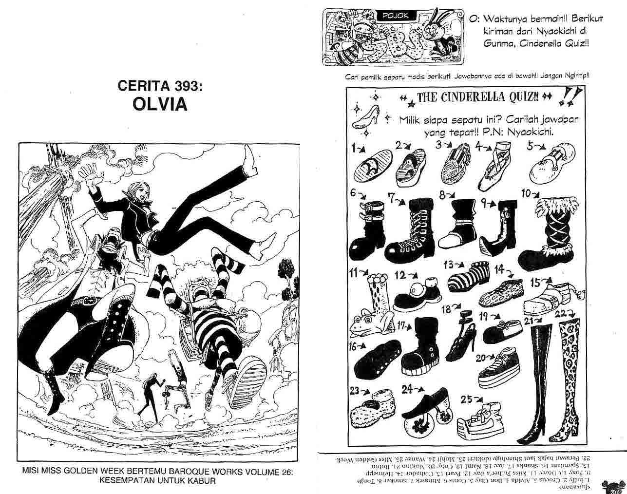 One Piece Chapter 393 Image 0