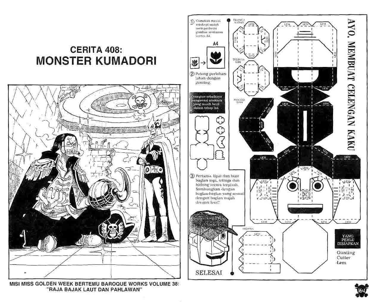 One Piece Chapter 408 Image 0