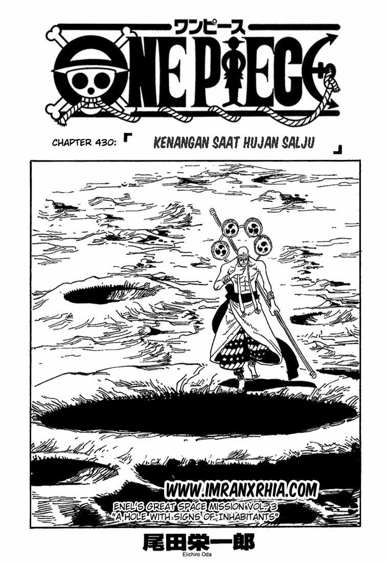 One Piece Chapter 430 Image 0