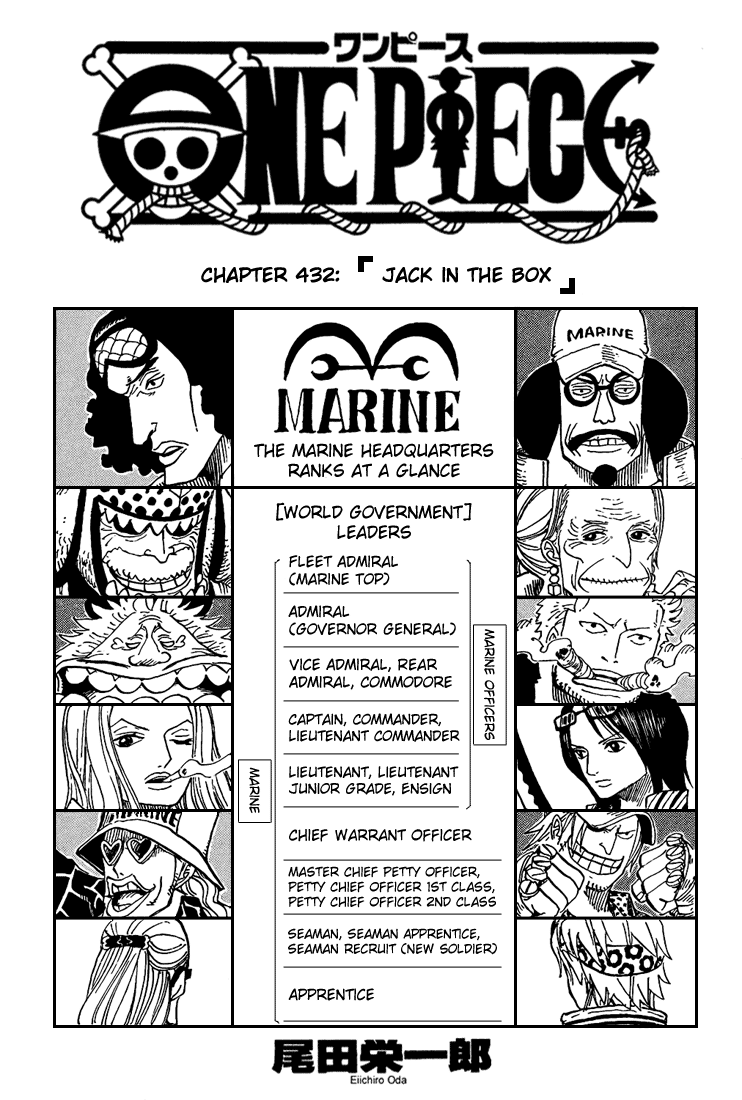 One Piece Chapter 432 Image 0