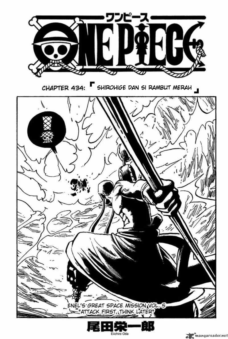 One Piece Chapter 434 Image 0