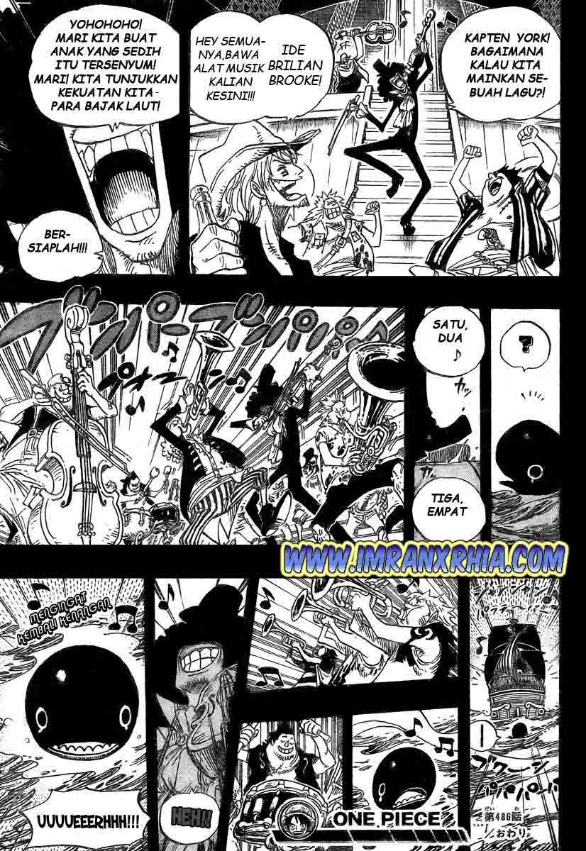 One Piece Chapter 486 Image 18
