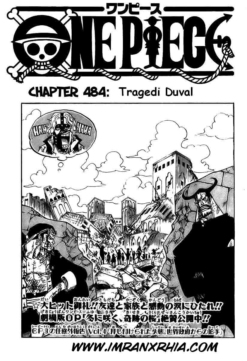 One Piece Chapter 494 Image 0