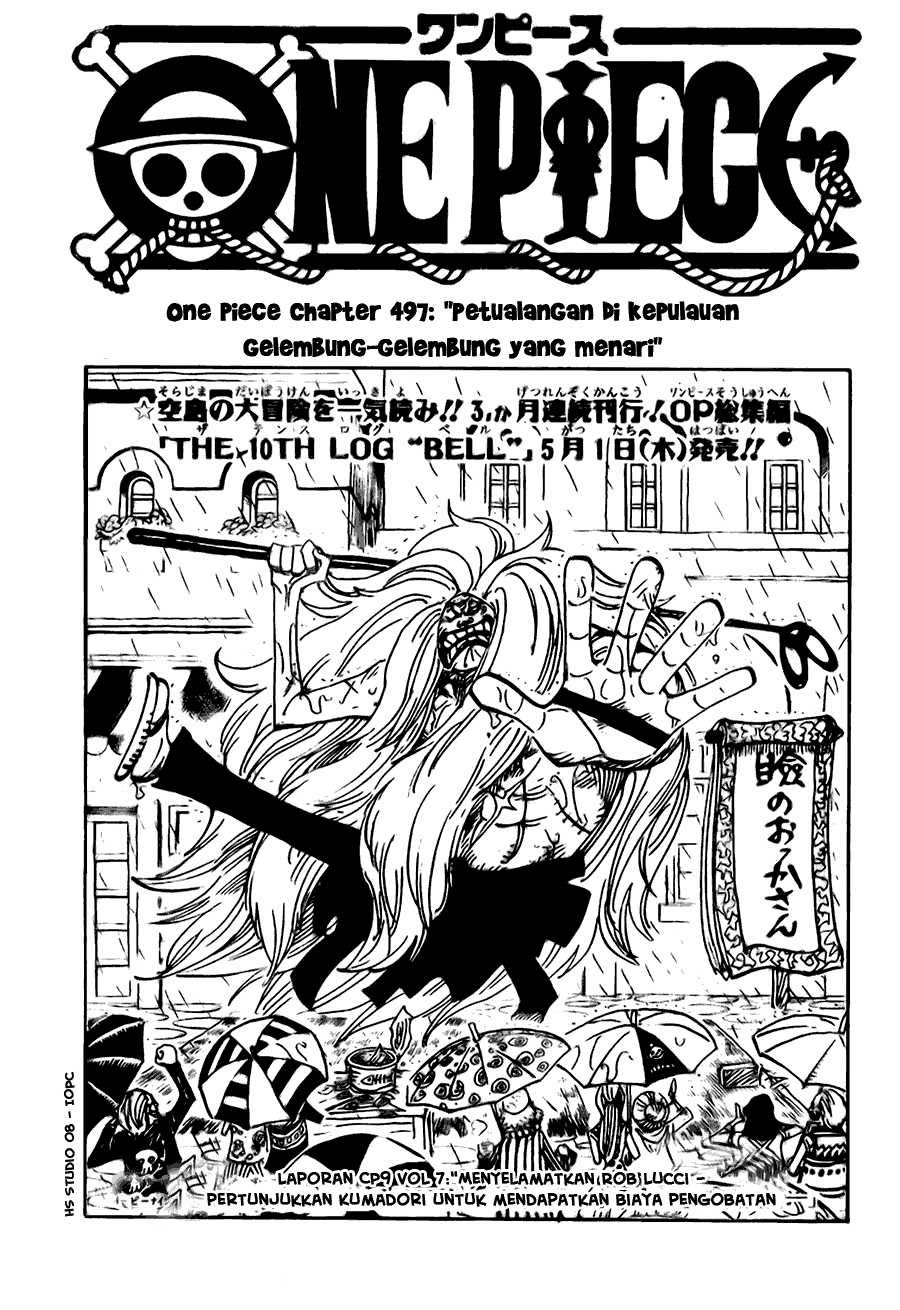 One Piece Chapter 497 Image 1