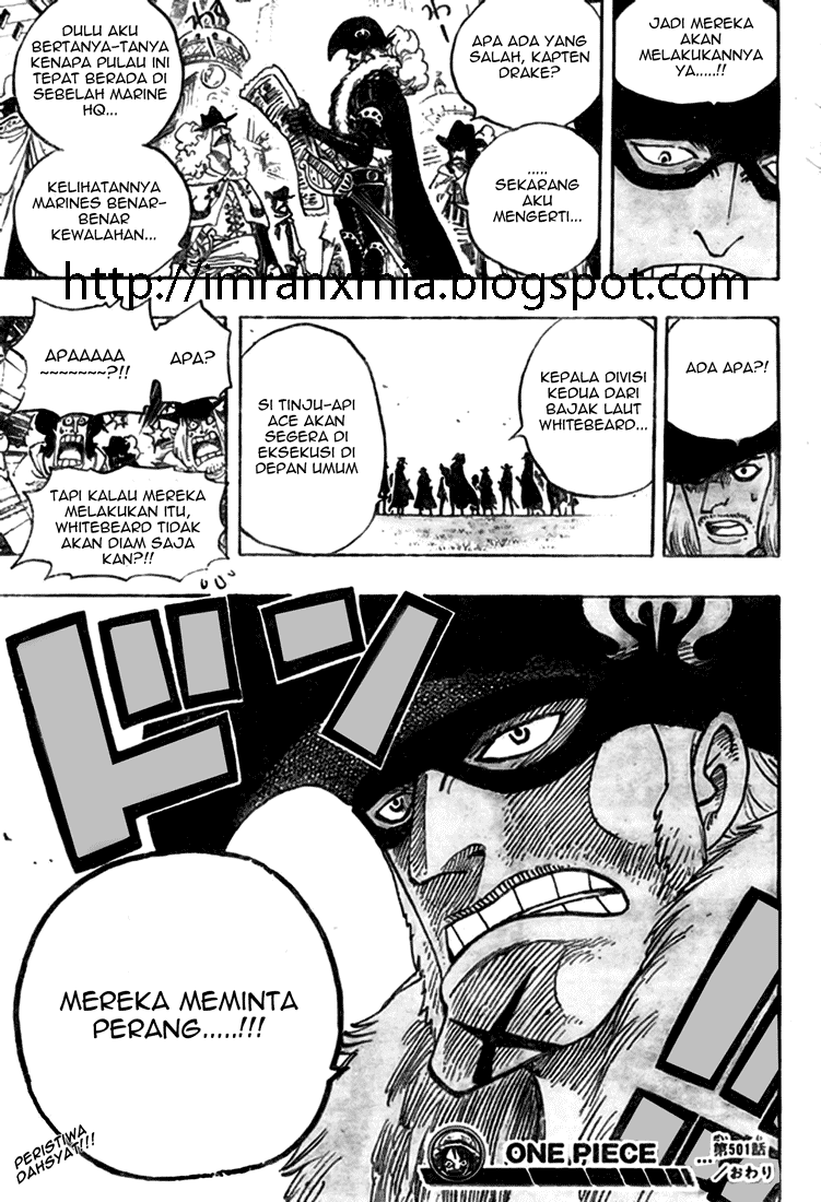 One Piece Chapter 501 Image 17