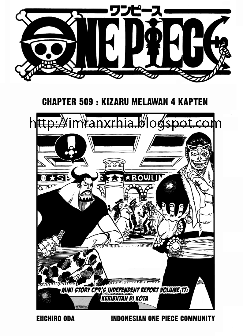 One Piece Chapter 509 Image 0