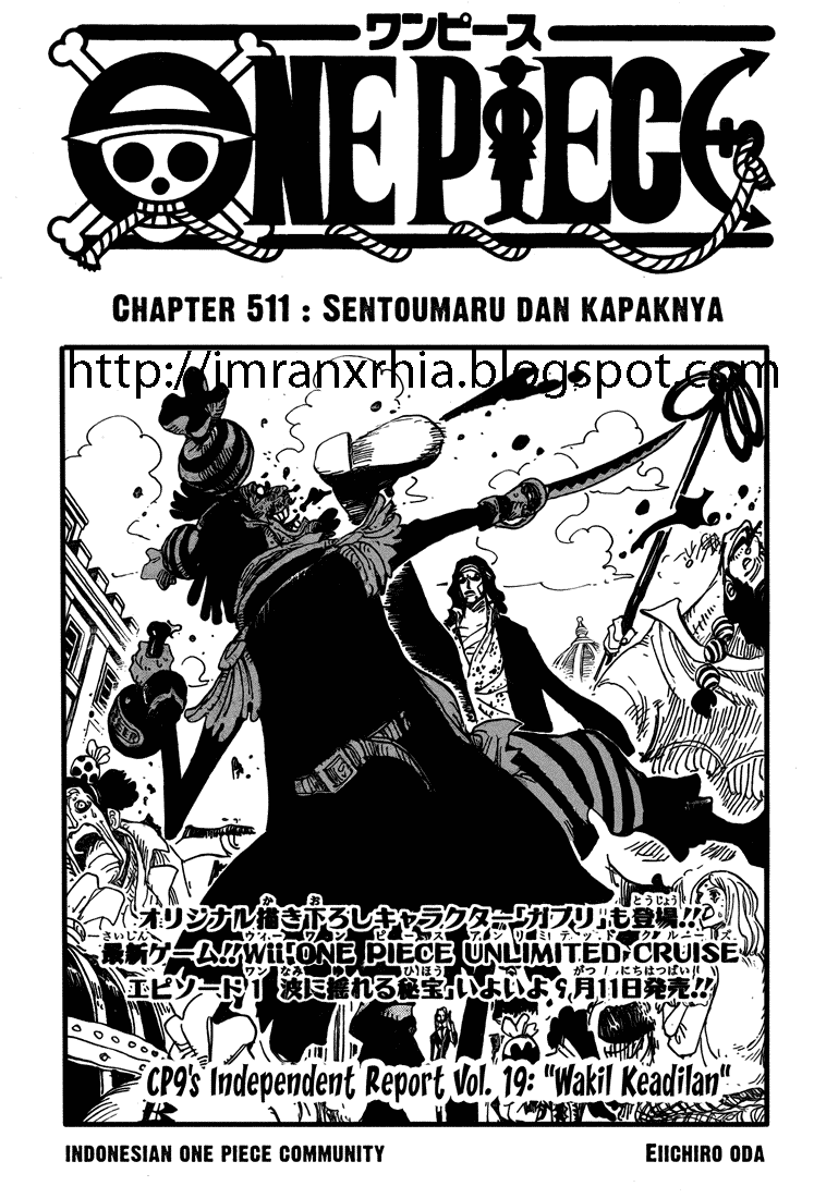 One Piece Chapter 511 Image 0