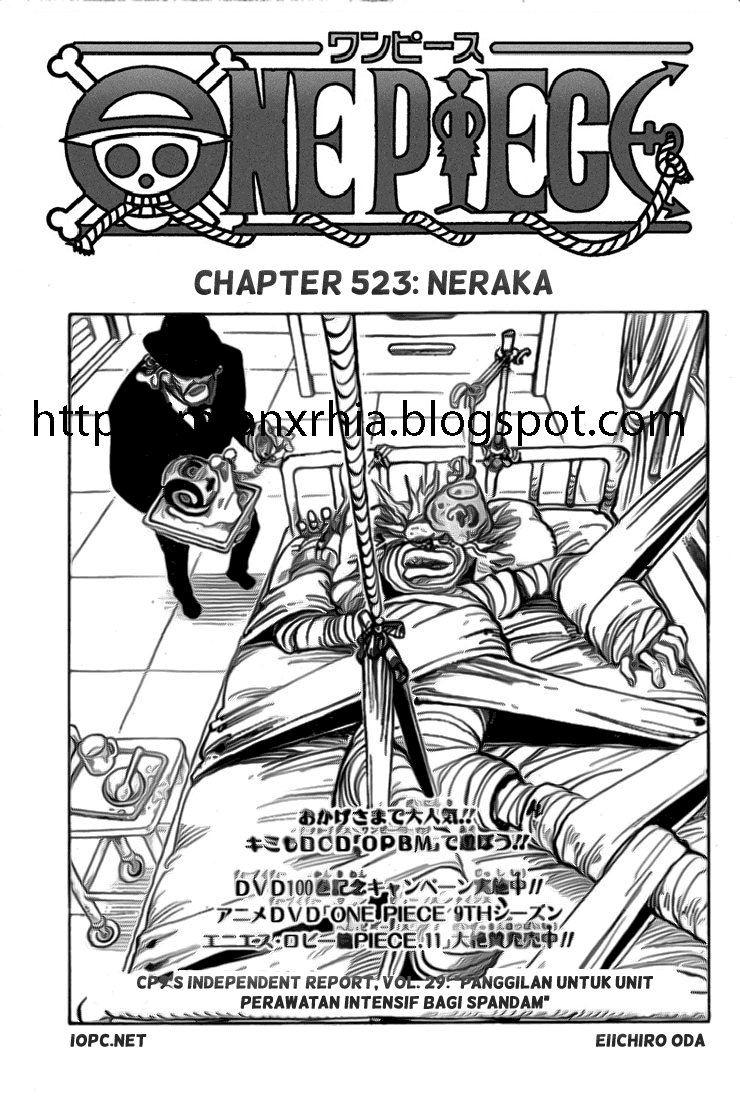 One Piece Chapter 523 Image 0