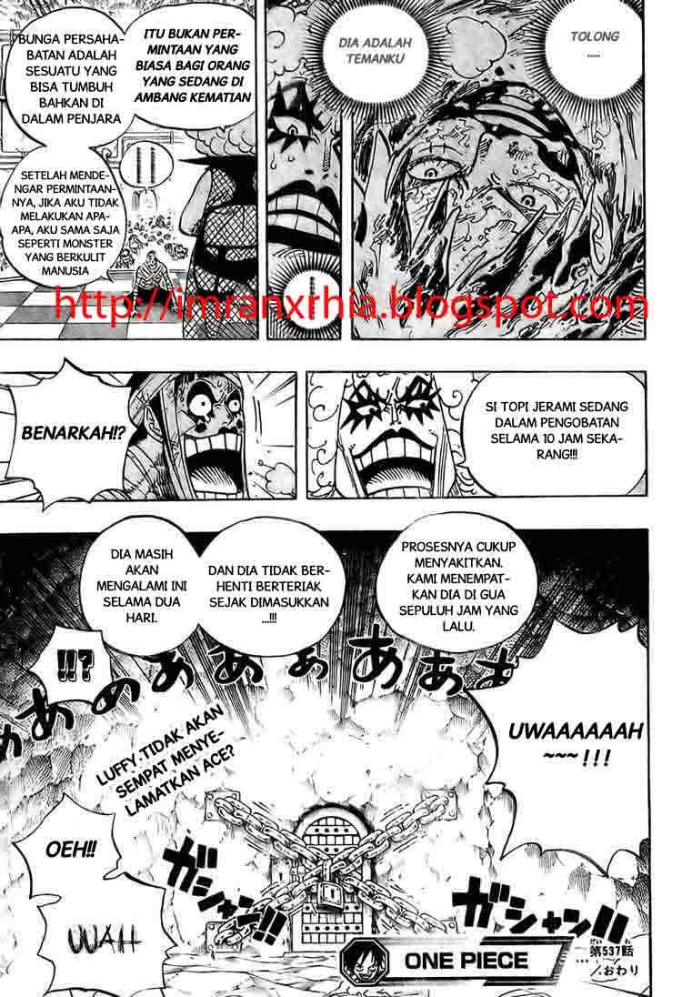 One Piece Chapter 537 Image 15
