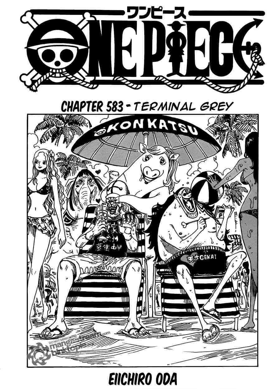 One Piece Chapter 583 Image 0
