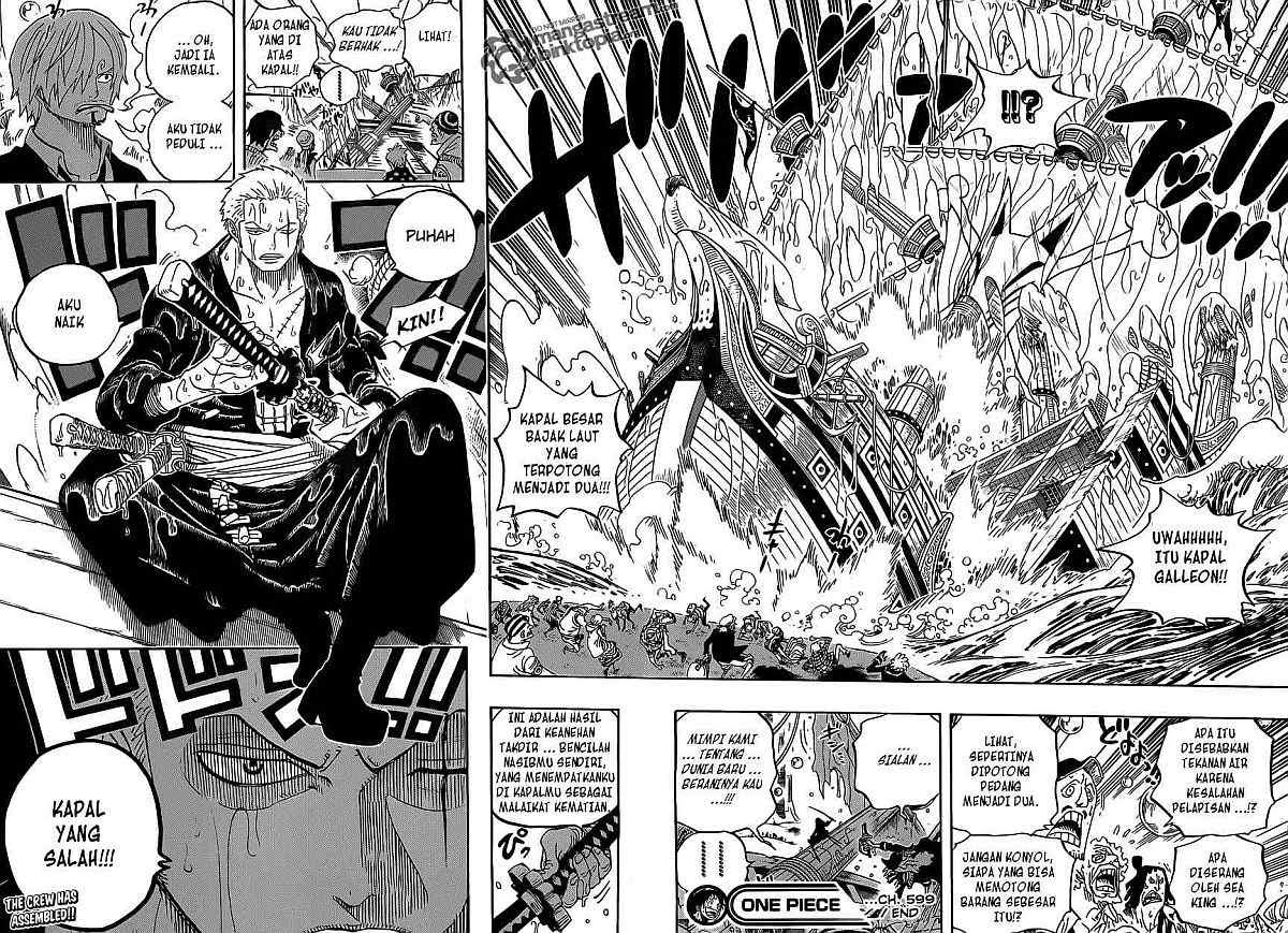 One Piece Chapter 599 Image 16
