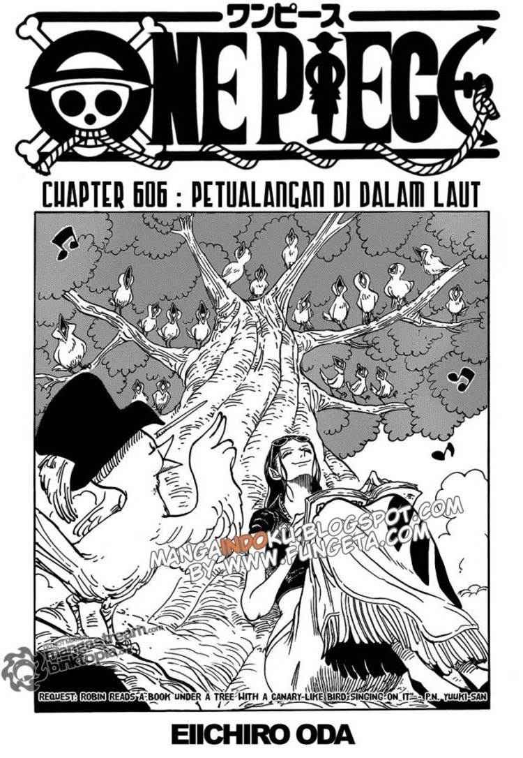 One Piece Chapter 606 Image 0