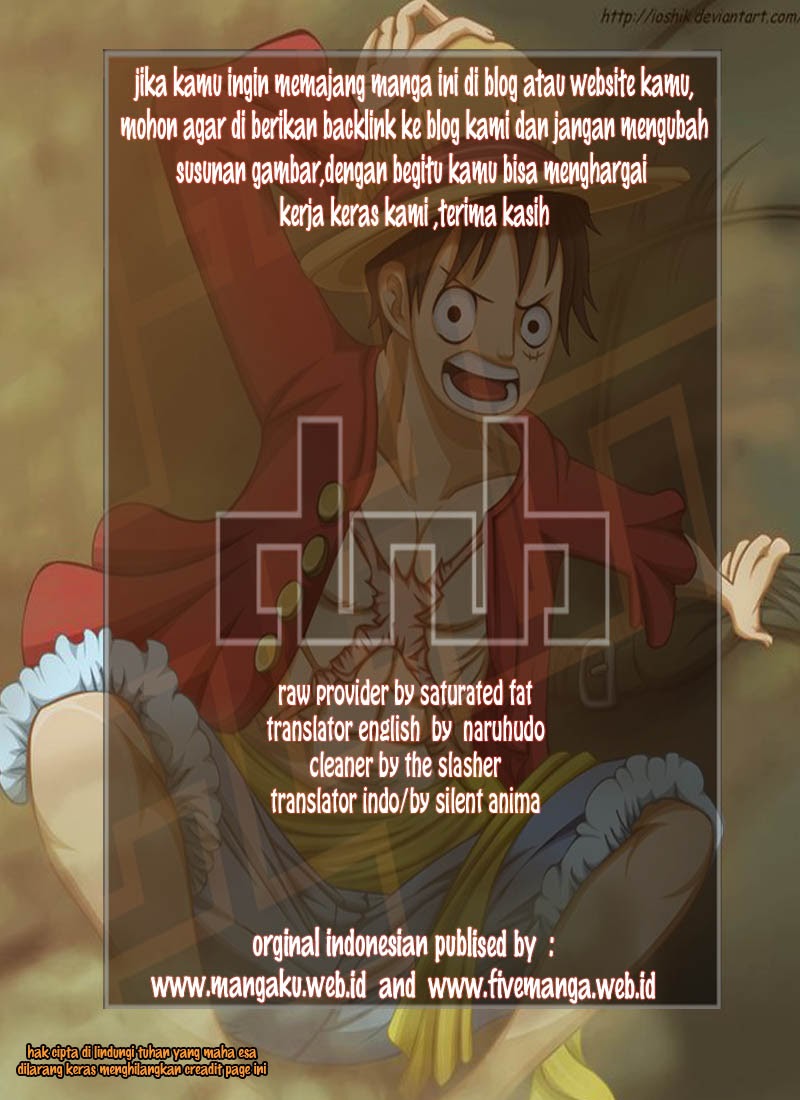 One Piece Chapter 621 – otohime dan tiger Image 16