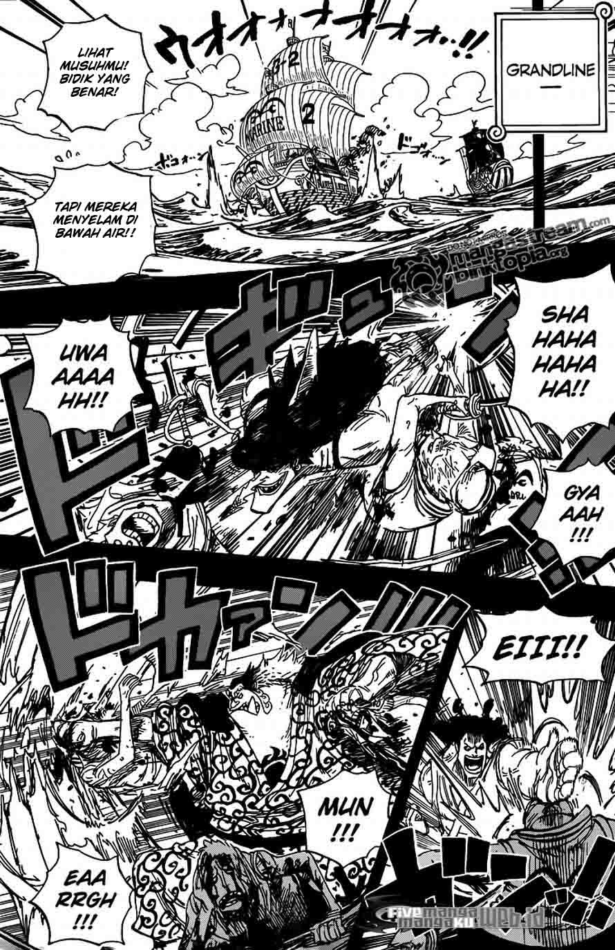 One Piece Chapter 622 – bajak laut matahari Image 5