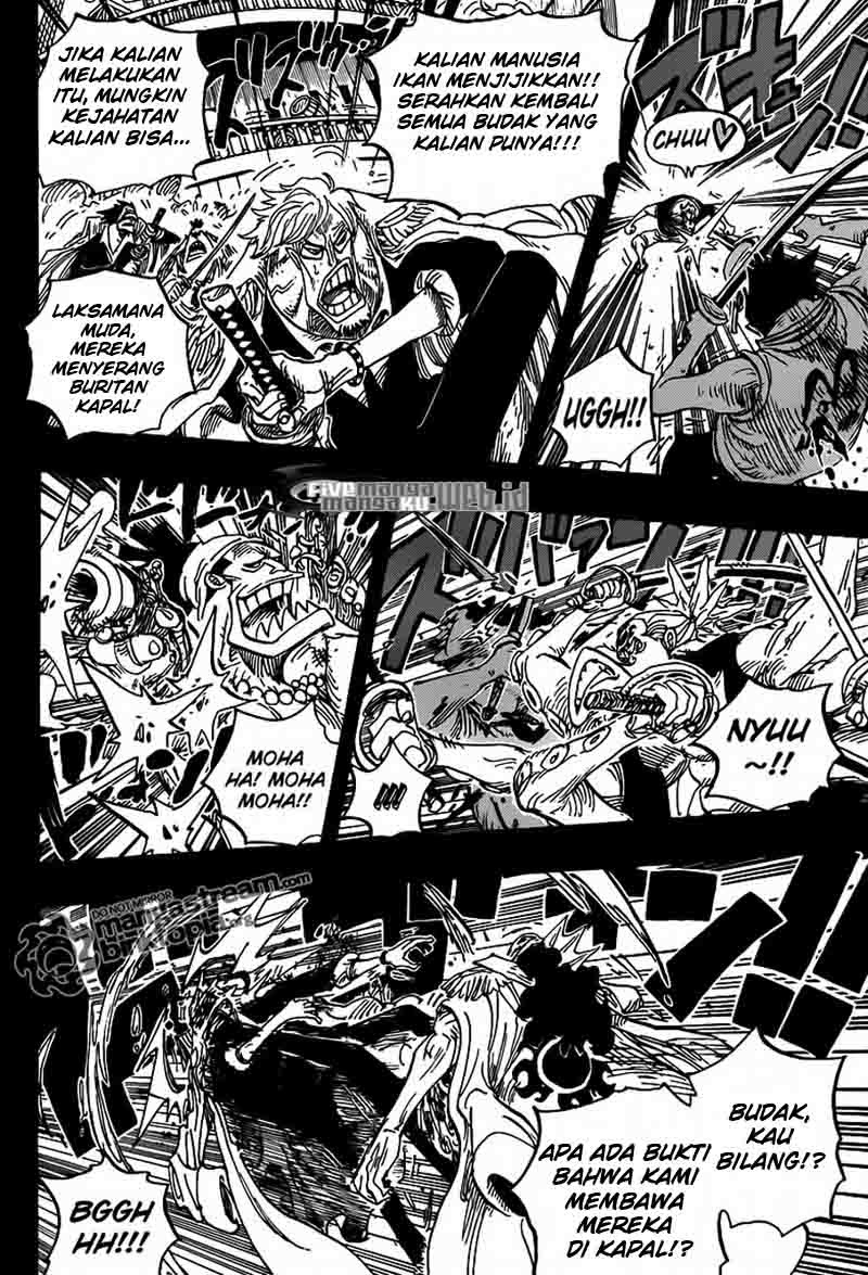 One Piece Chapter 622 – bajak laut matahari Image 6
