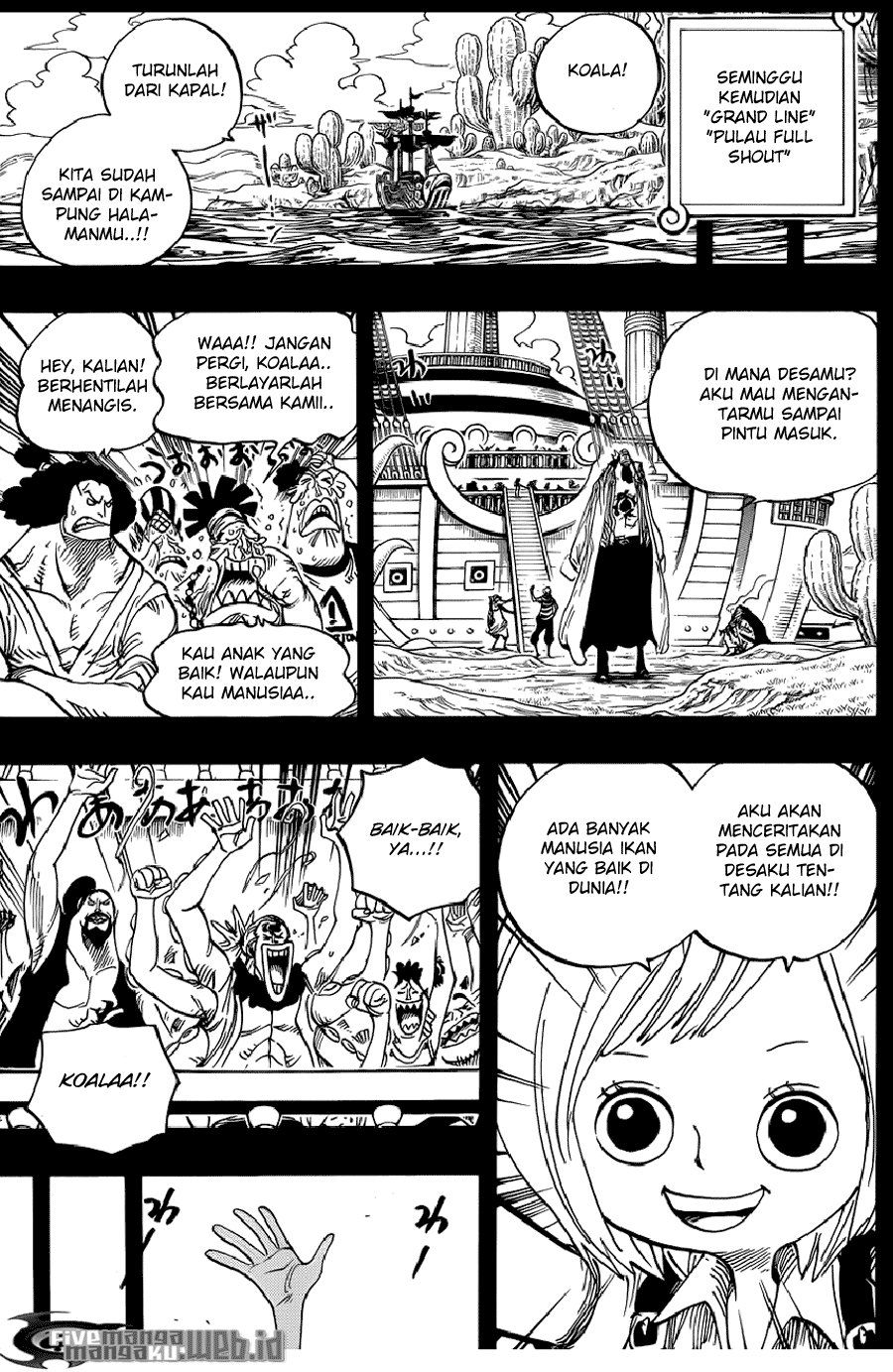 One Piece Chapter 623 – si bajak laut fisher tiger Image 6
