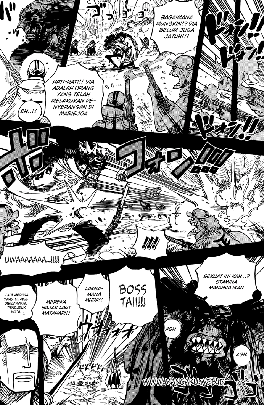 One Piece Chapter 623 – si bajak laut fisher tiger Image 11