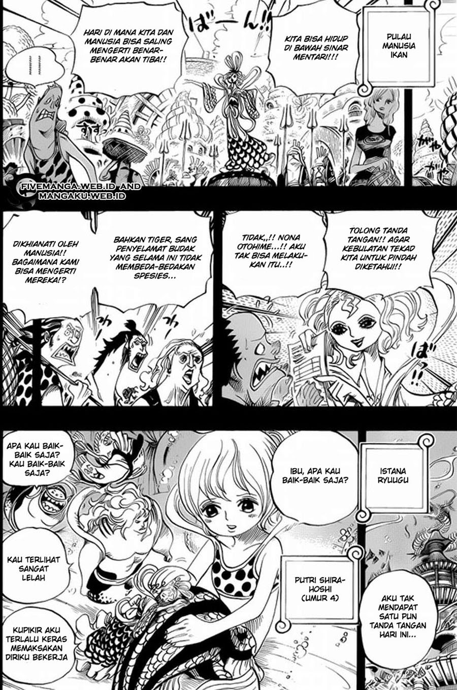 One Piece Chapter 624 – ratu otohime Image 5