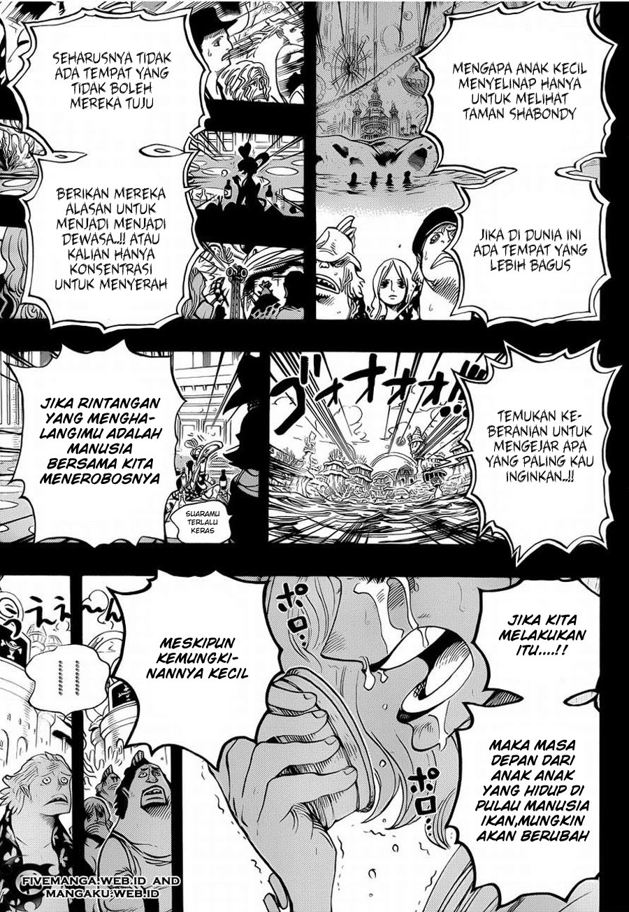 One Piece Chapter 624 – ratu otohime Image 10