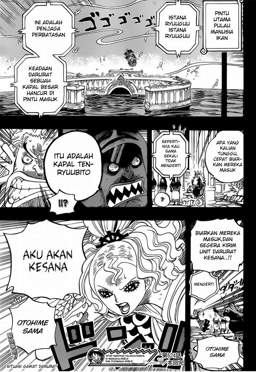 One Piece Chapter 624 – ratu otohime Image 16